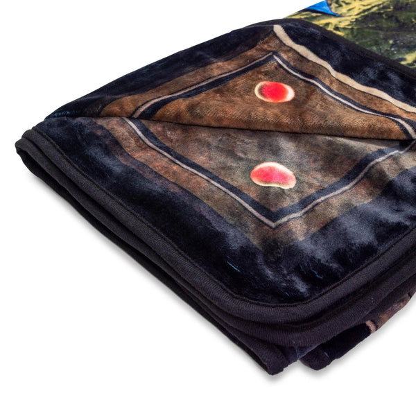 Magic: The Gathering Black Lotus Card Double-Sided Fleece Throw Blanket 45x60