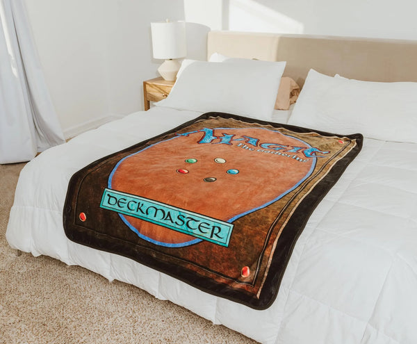 Magic: The Gathering Black Lotus Card Double-Sided Fleece Throw Blanket 45x60