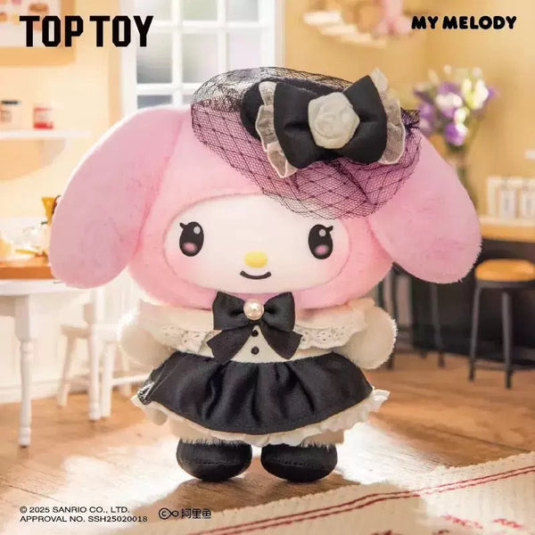 Hello Kitty SANRIO "Sisters' Outfit" Series Blind Box Vinyl Plush - Kuromi and My Melody