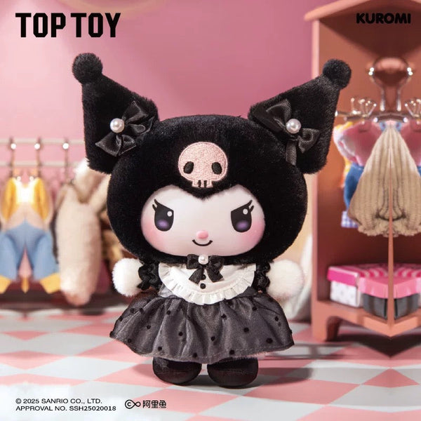 Hello Kitty SANRIO "Sisters' Outfit" Series Blind Box Vinyl Plush - Kuromi and My Melody