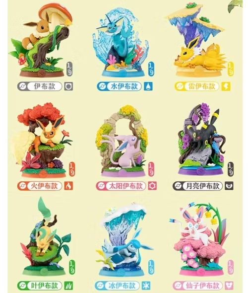 Funism Pokemon Eevee Forest Adventure Series Blind Box