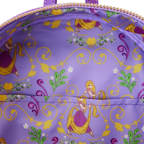 Loungefly Tangled Princess Rapunzel Lenticular Mini-Backpack