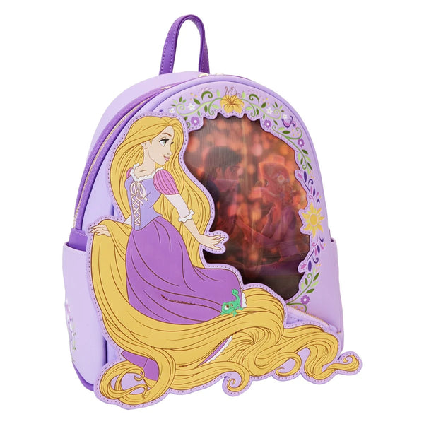 Loungefly Tangled Princess Rapunzel Lenticular Mini-Backpack