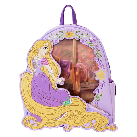 Loungefly Tangled Princess Rapunzel Lenticular Mini-Backpack