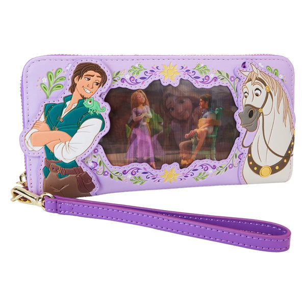 Loungefly Tangled Princess Rapunzel Lenticular Wristlet Wallet