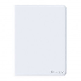Ultra Pro PRO Vivid White Zippered 12-Pocket Binder