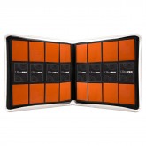 Ultra Pro PRO Vivid White Zippered 12-Pocket Binder