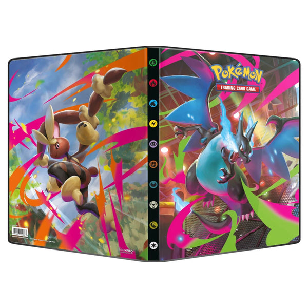 Ultra Pro Pokemon Scarlet & Violet Mega Charizard X 9 Pocket Portfolio Binder