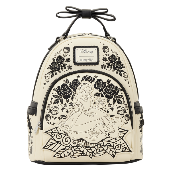 Loungefly Alice in Wonderland Floral Mini Backpack