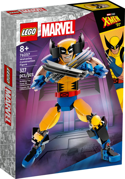 LEGO Marvel Wolverine Construction Figure Buildable Marvel Action Figure 76257