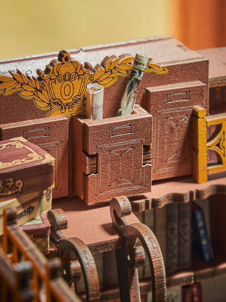 Hands Craft - DIY Book Nook Kit: Silent Corner Study