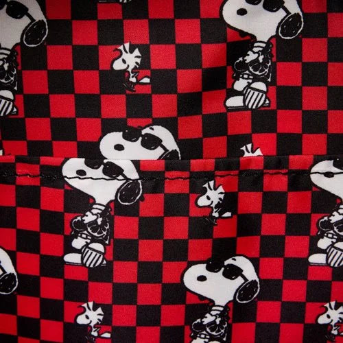 Lounge Fly Snoopy and Woodstock Grunge Mini Backpack