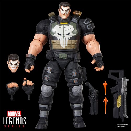 Marvel Legends Rivals Series The Punisher 6-Inch Action Figure