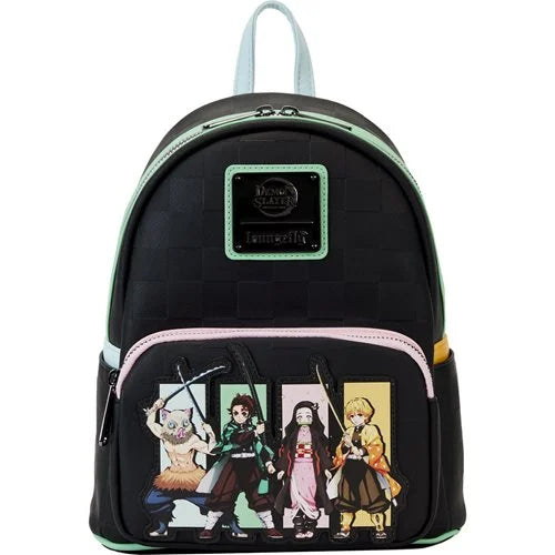 Loungefly Anime Demon Slayer Group Mini-Backpack