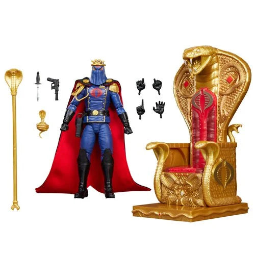 G.I Joe Classified Series Cobra Commander in Dress Uniform 6 Inch Deluxe Action Figure