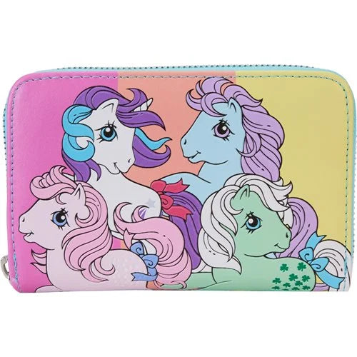 Loungefly My Little Pony Color Block Zip-Around Wallet