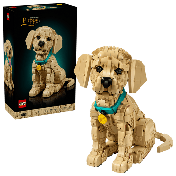 LEGO Icons Golden Retriever Puppy (11384)