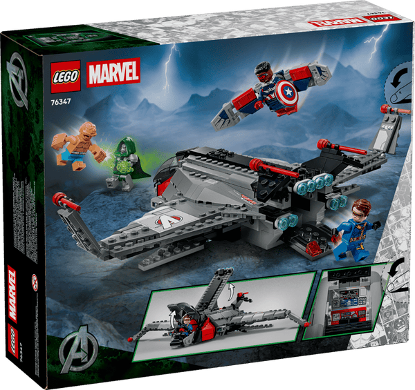 LEGO Marvel Avengers Doomsday Quinjet Building Set 76347