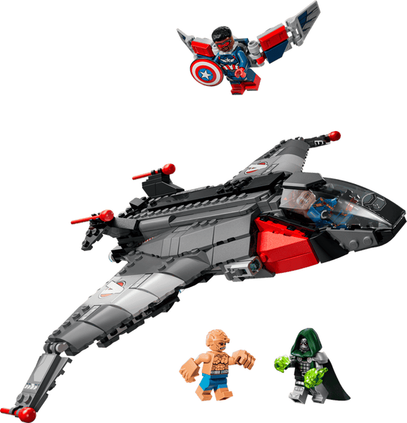 LEGO Marvel Avengers Doomsday Quinjet Building Set 76347