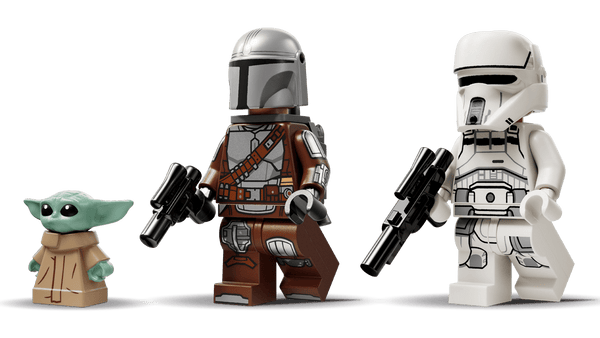 LEGO Star Wars At-Rt Attack - The Mandalorian Play Pretend Building Sets - Includes Three Minifigures - 75444