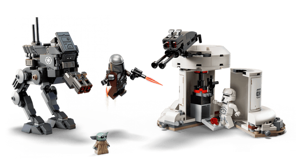 LEGO Star Wars At-Rt Attack - The Mandalorian Play Pretend Building Sets - Includes Three Minifigures - 75444