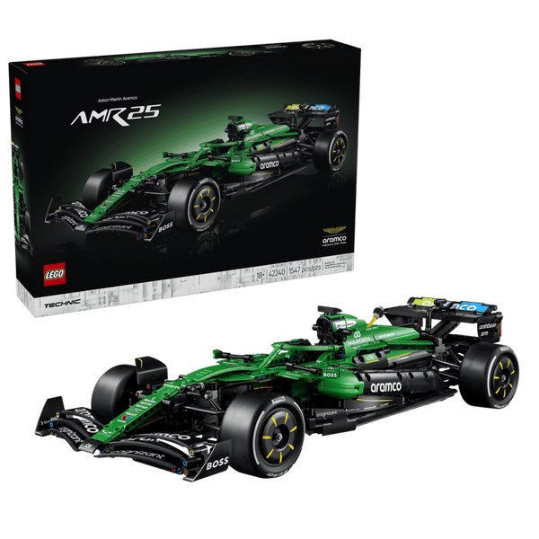 LEGO Technic Aston Martin Aramco AMR25 F1 Car - 42240
