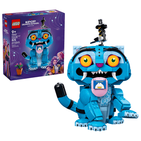 LEGO KPop Demon Hunters Derpy Tiger And Susssie Bird 825 Pcs - 72537