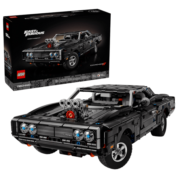 LEGO Technic Fast And Furious Dodge Charger R/T Car 1516 PCS - 42231