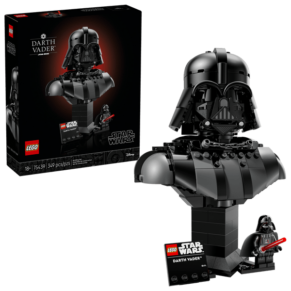 LEGO Star Wars Darth Vader Head Bust - Building Set for Adults - With Darth Vader MiniFigure - 75439