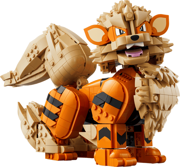 LEGO Pokemon Arcanine - Posable Building Set For Adults - 72160