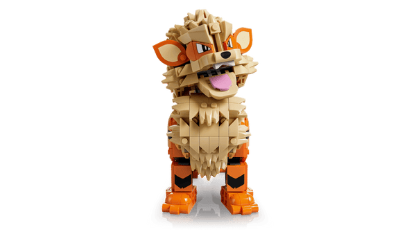 LEGO Pokemon Arcanine - Posable Building Set For Adults - 72160