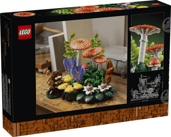 LEGO Botanicals Woodland Mushrooms 806 PCS - 11505