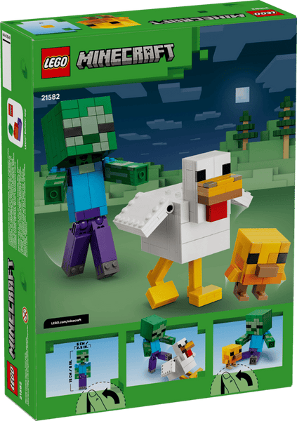 LEGO Minecraft Chicken Jockey 344 PCS - 21582