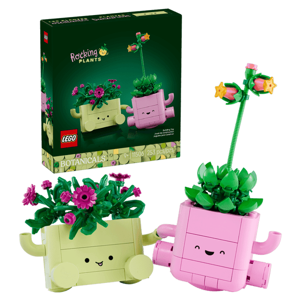 Lego Botanical Rocking Plants - Decorative Plants Building Set - 11506