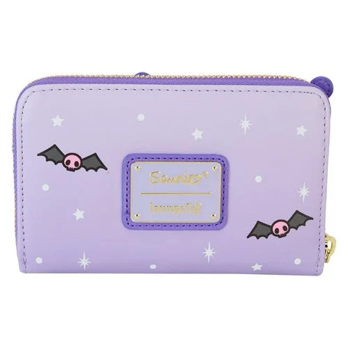 Loungefly Hello Kitty and Friends Sanrio Kuromi Pumpkin Zip-Around Wallet