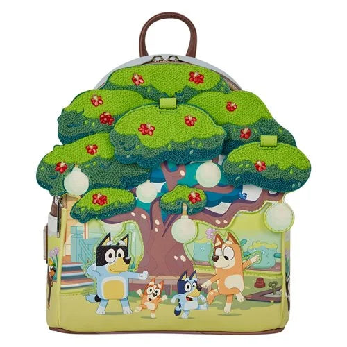 Lounge Fly Bluey Backyard Light Up Mini Backpack