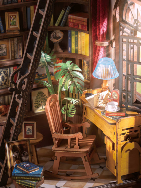 Hands Craft - DIY Book Nook Kit: Silent Corner Study