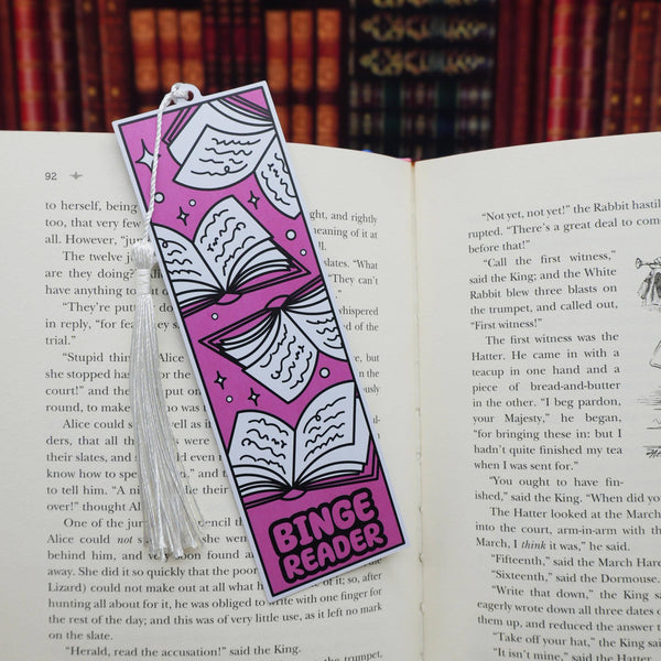 Punchkins - “The Binge Reader” Bookmark