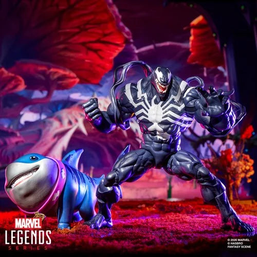 Marvel Legends Series Marvel Rivals Venom & Jeff the Land Shark 6-Inch Action Figures