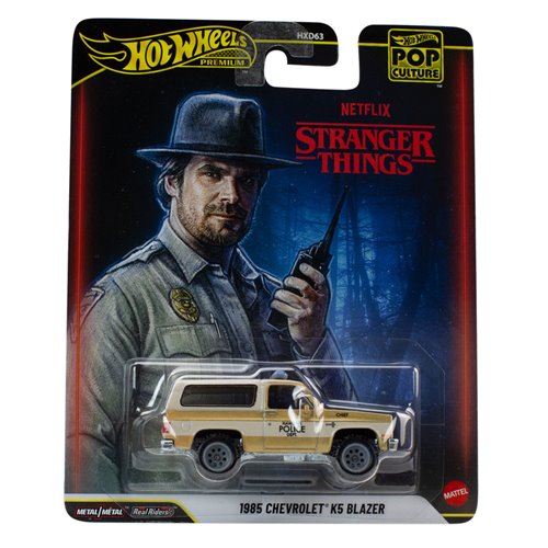 Hot Wheels Pop Culture Stanger Things 1985 Chevrolet K5 Blazer