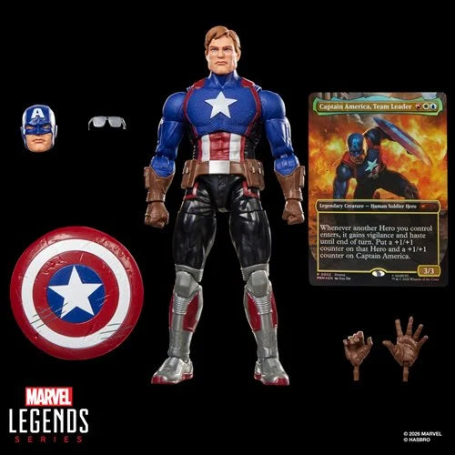 Magic the Gathering Marvel Super Heroes Captain America Avengers Twilight 6 Inch Marvel legends Figure