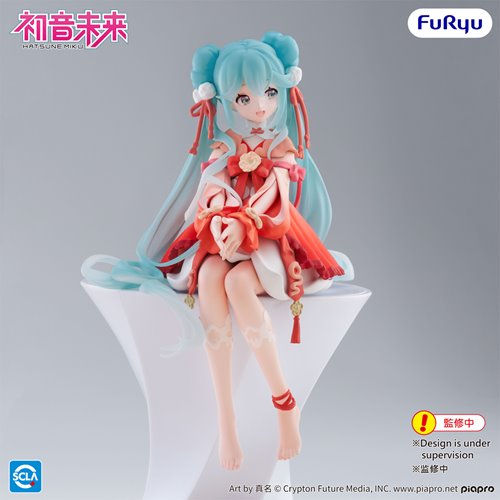 Furyu Vocaloid Hatsune Miku 2026 Chinese New Year Noodle Stopper Statue