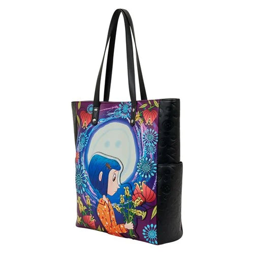 Loungefly Coraline Garden Glow in the Dark Tote Bag