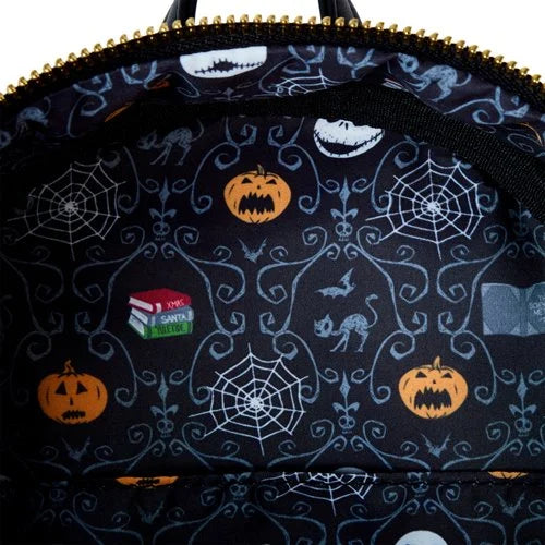 Loungefly Disney The Nightmare Before Christmas Bedtime Jack with Scientific Method Cosplay Mini-Backpack