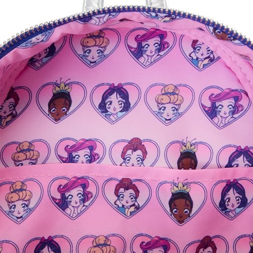 Loungefly Disney Princess Manga Style Mini-Backpack