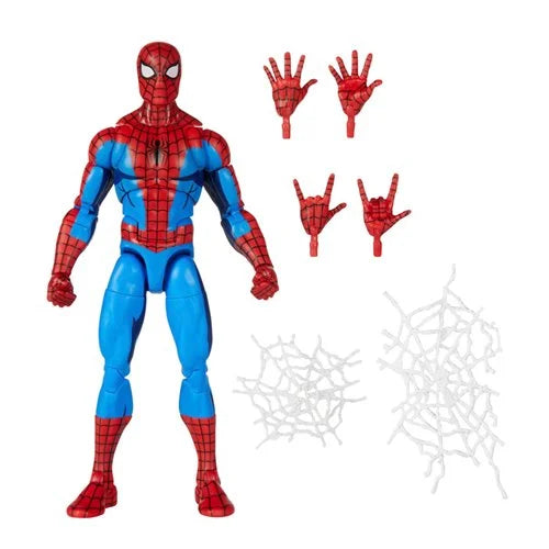 Marvel Legends Cel Shaded Spider-Man 6-Inch Retro Action Figure