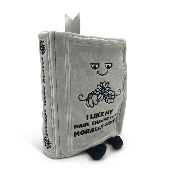 Punchkins - "I Like My Main Characters Morally Grey" Book Plush