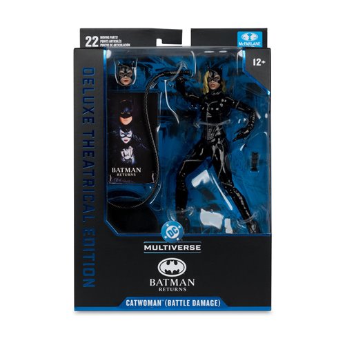 DC Multiverse Deluxe Theatrical Edition Wave 5 Batman Returns Battle Damaged Catwoman Action Figure