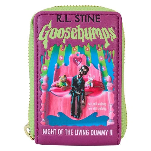 Loungefly Goosebumps Night of the Living Dummy Book Accordion Wallet