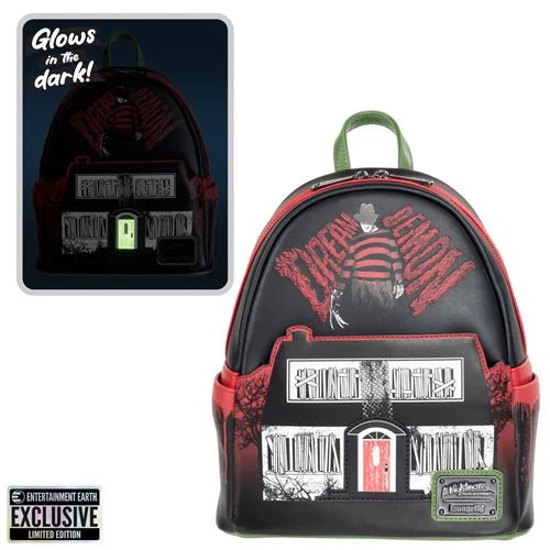 Loungefly A Nightmare on Elm Street Freddy Krueger Mini-Backpack - Entertainment Earth Exclusive